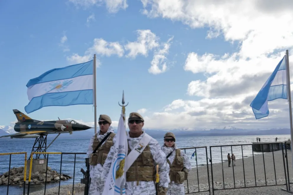 El Mirage III es una de las piezas relevantes del Memorial de Malvinas. 