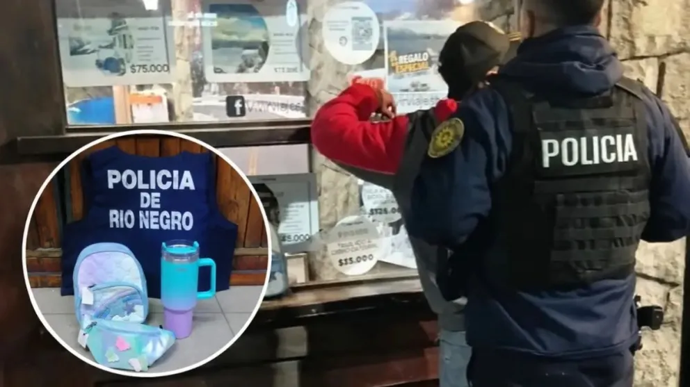 Efectivos de la Unidad Segundo detuvieron al sospechoso de rober elementos de un local. 