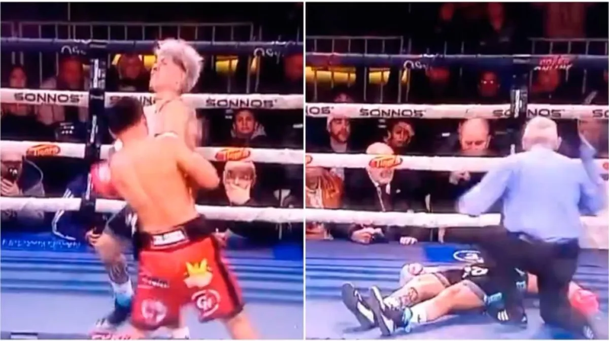 Video: el terrible nocaut que sufrió un boxeador tucumano
