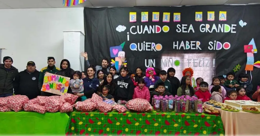 Una vez más, se logró un festejo comunitario en Laguna Blanca.