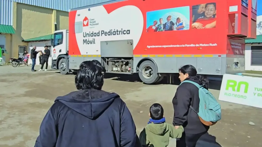 Las jornadas convocaron a cientos de familias para la atención integral de las infancias. Foto: Gobierno de Rio Negro.