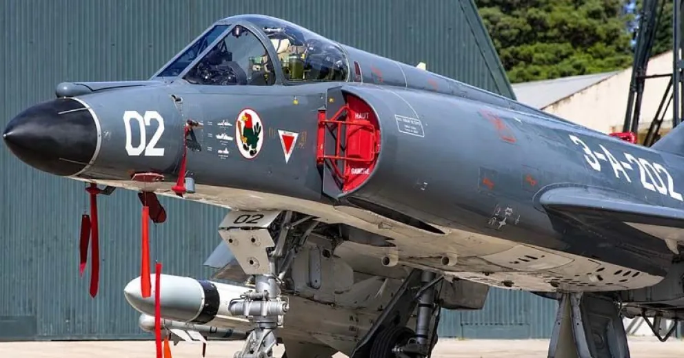 Super Étendard, el avión solicitado para que sea parte principal del Memorial sobre Ruta 40.