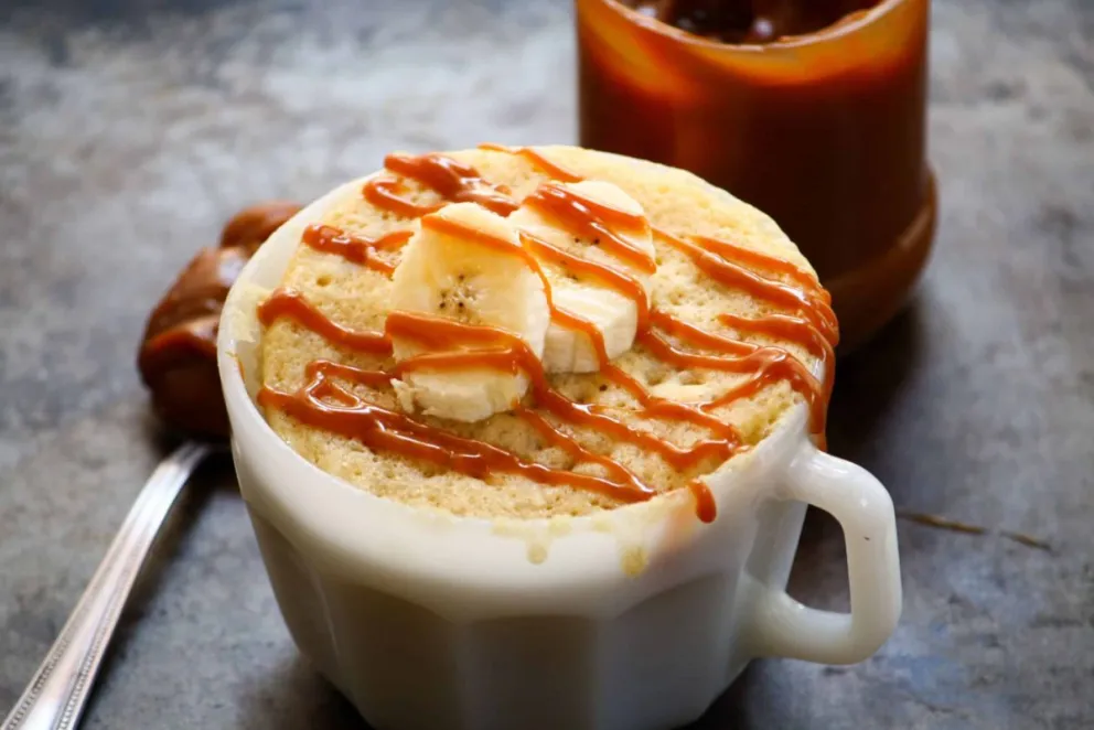 Este postre está listo en cuatro simples pasos. 