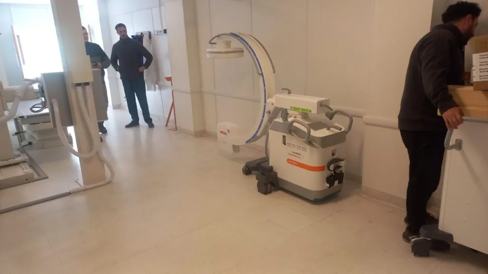 Nuevo equipo para procedimientos en quirófanos con posibilidad de acceder a imágenes en tiempo real. 