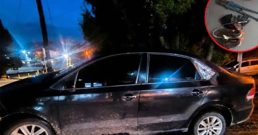 El vehículo contaba con una reciente vinculación a un robo.