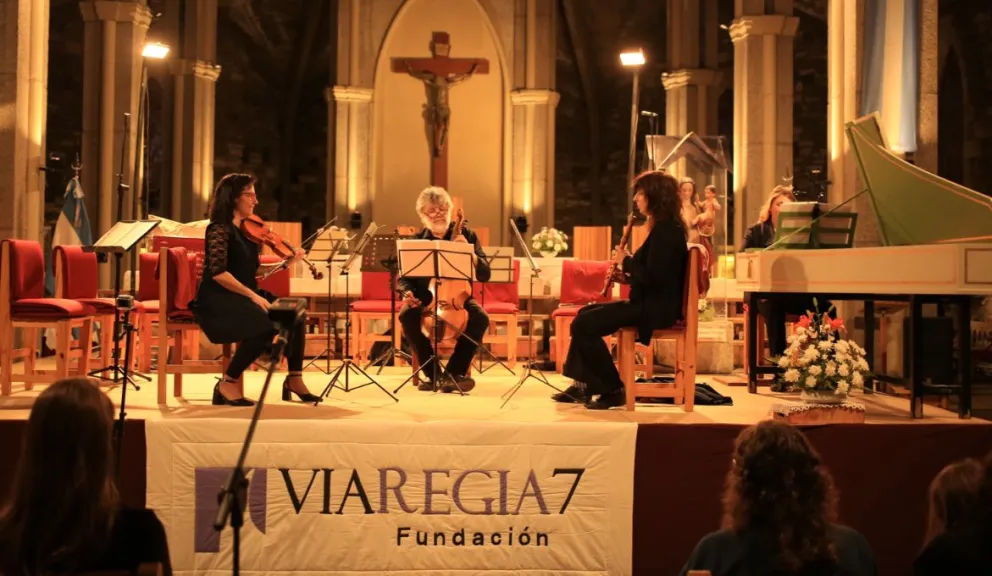 Concierto de la entidad en la Catedral de Bariloche.
