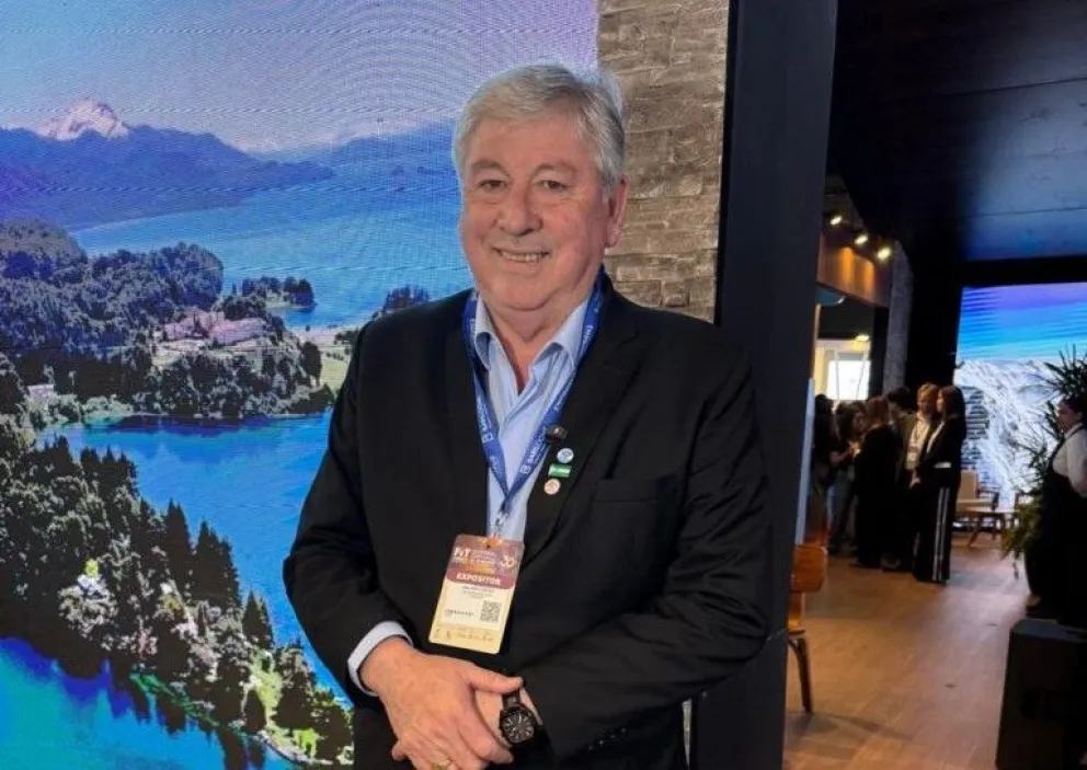 El intendente de San Carlos de Bariloche participa de la Feria Internacional de Turismo (FIT).