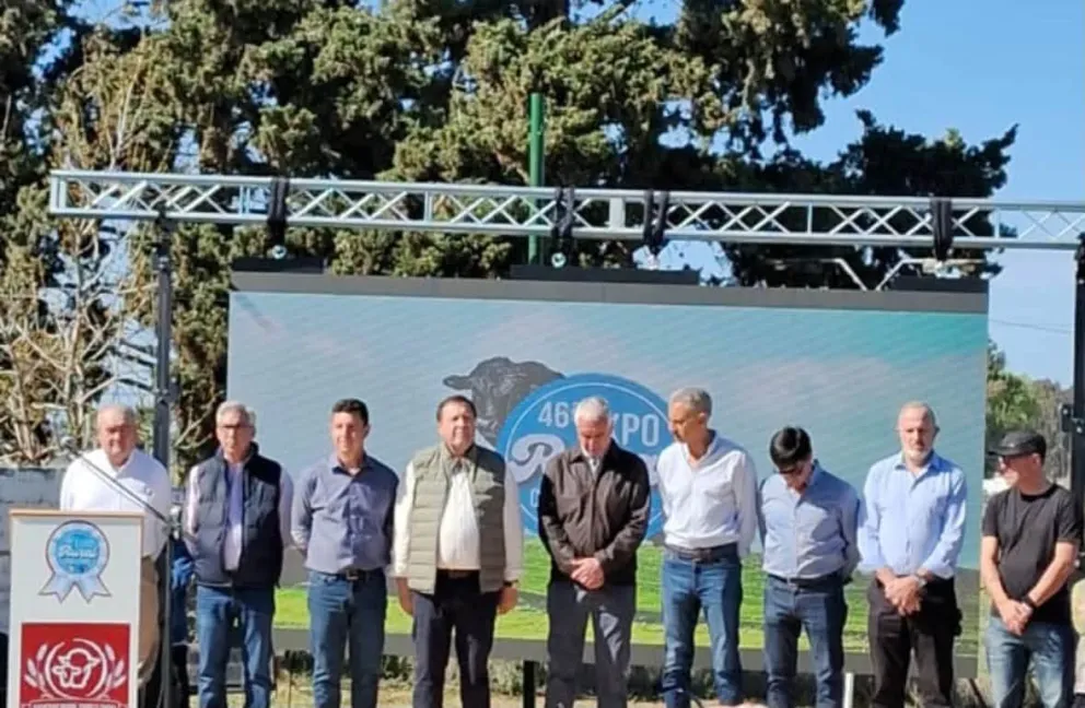 Alberto Weretilneck participó de la 46.ª Exposición Rural de Choele Choel y planteó los desafíos productivos de Río Negro para los próximos años. Foto: gentileza.