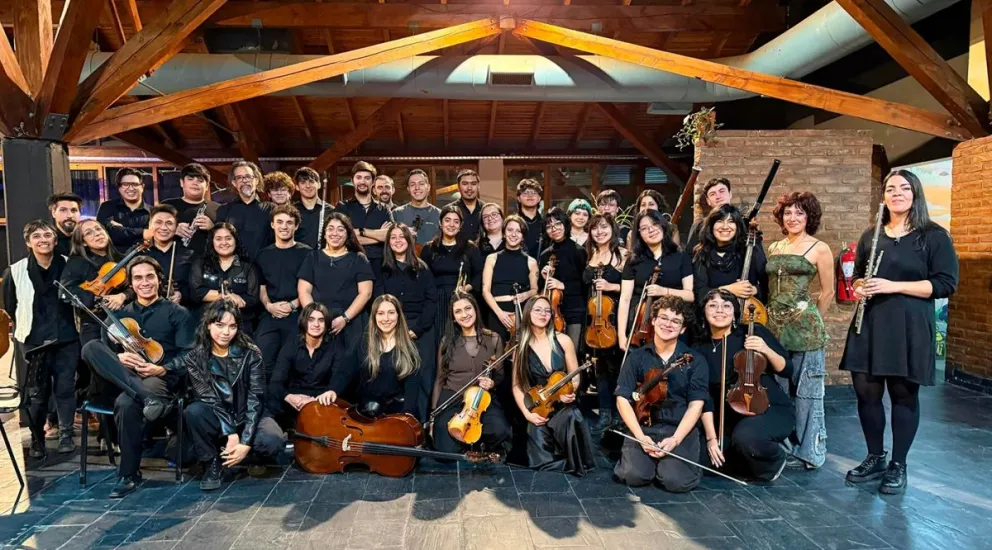 La Camerata Juvenil de Bariloche participó del reciente FIMBA.