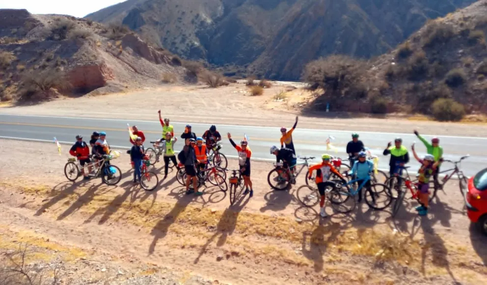 Como en otras travesías, van a recorrer la Patagonia en bicicletas tándem dobles para visibilizar el deporte adaptado. Fotos gentileza. 