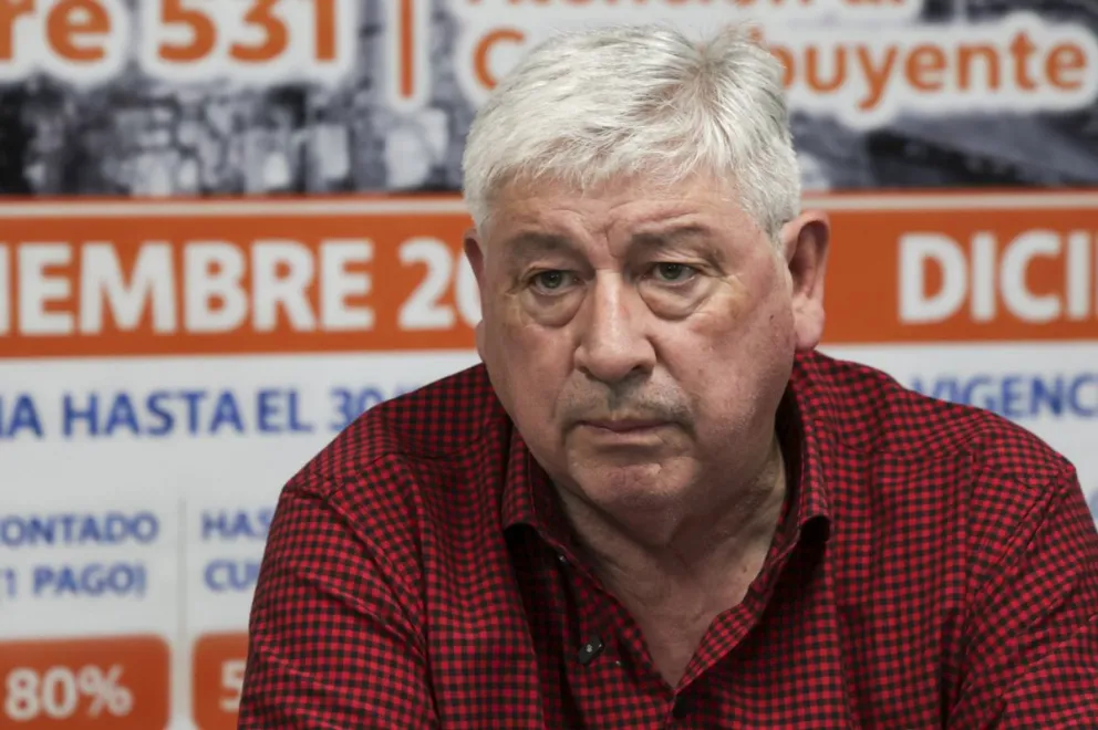 El intendente habló de diversos temas. Fotos Euge Neme 