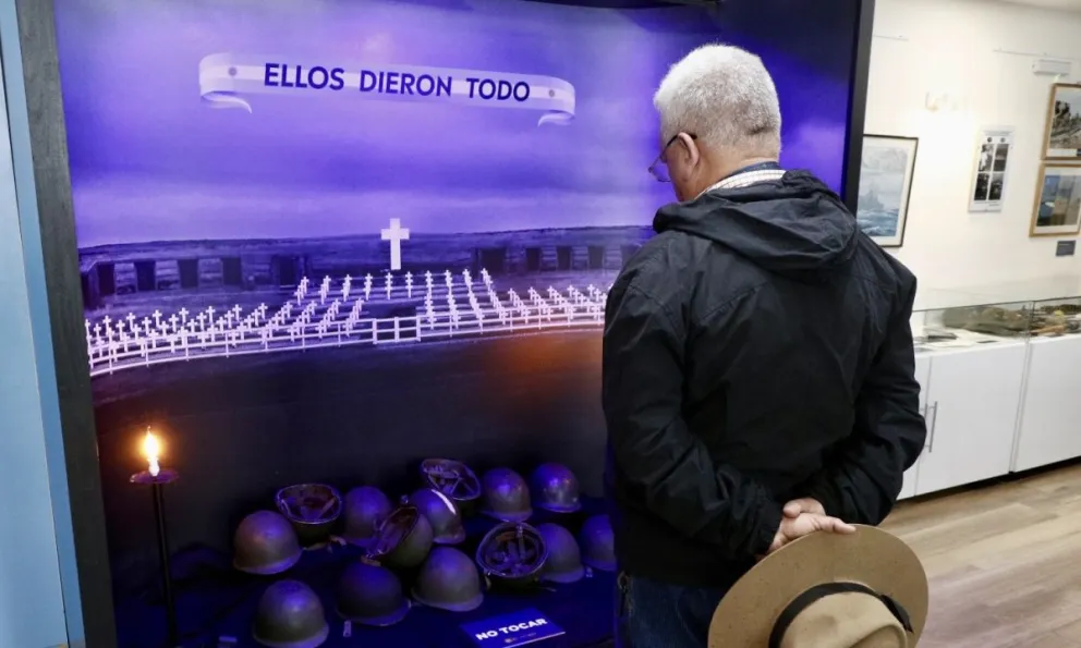 El Memorial de Malvinas en Bariloche es uno de los espacios museísticos de mayor convocatoria del país. 