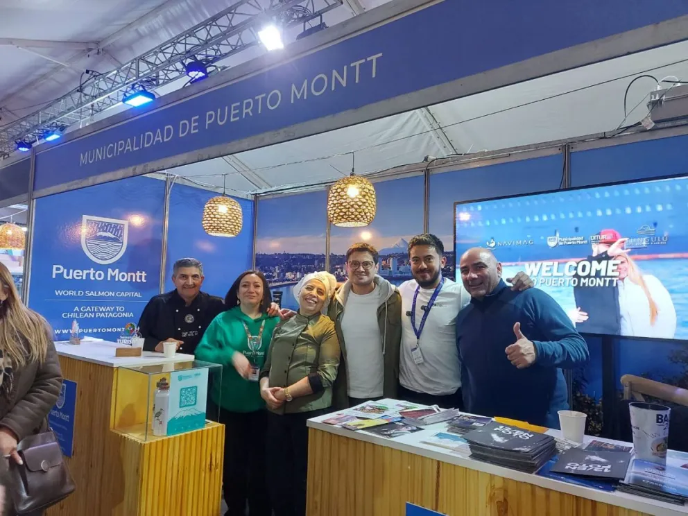 "Hay equipo", el puesto del destino Puerto Montt fue uno de los más visitados del Bariloche a la Carta.