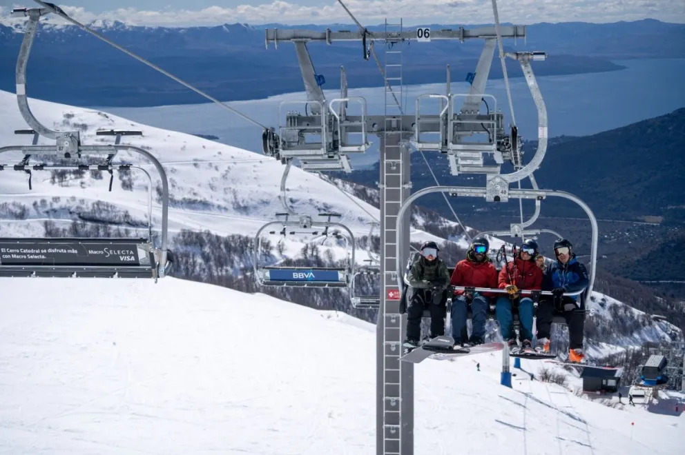 Durante el invierno, más de 17.500 residentes accedieron a la montaña.