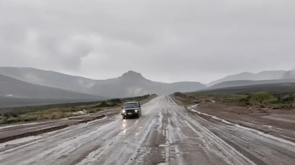Las tormentas y las lluvias intensas registradas en cercanías de Pilcaniyeu generan complicaciones