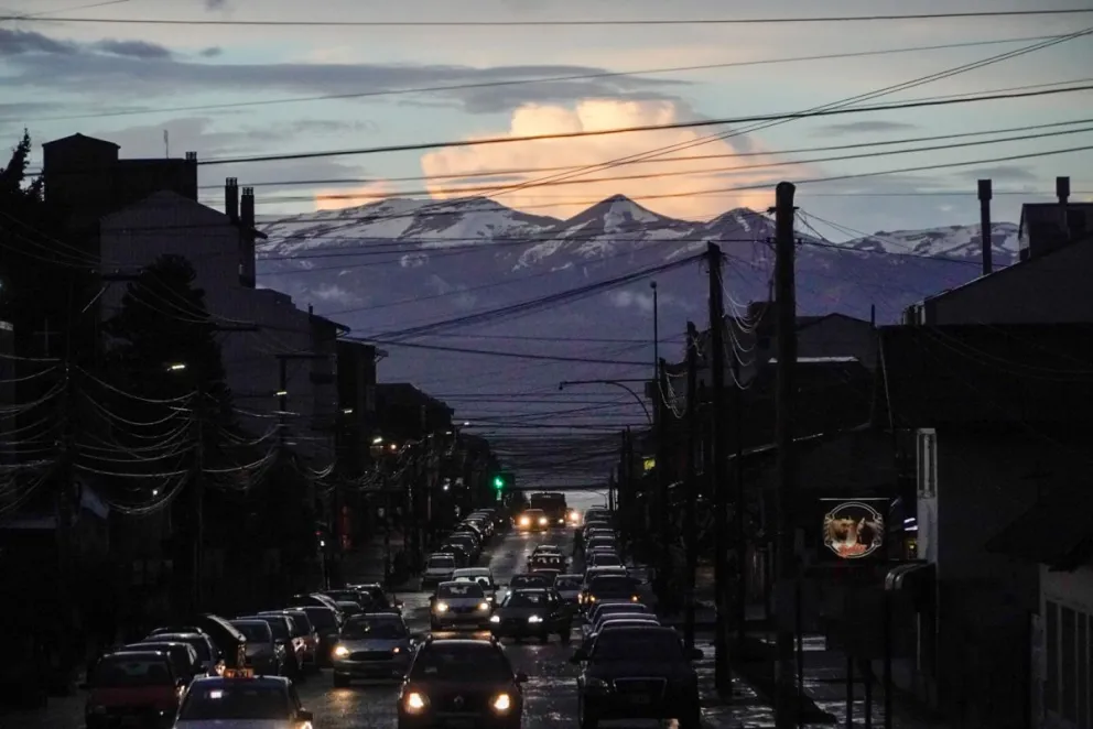 Aunque de manera aislada, las tormentas son de gran intensidad en Bariloche. Imagen de Facundo Pardo.