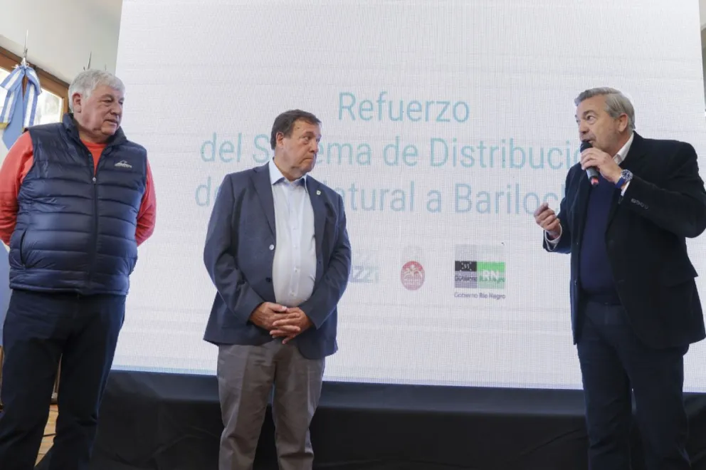 Bariloche amplía la distribución de gas en un acuerdo entre Provincia, Municipio y Camuzzi. Fotos: Eugenia Neme