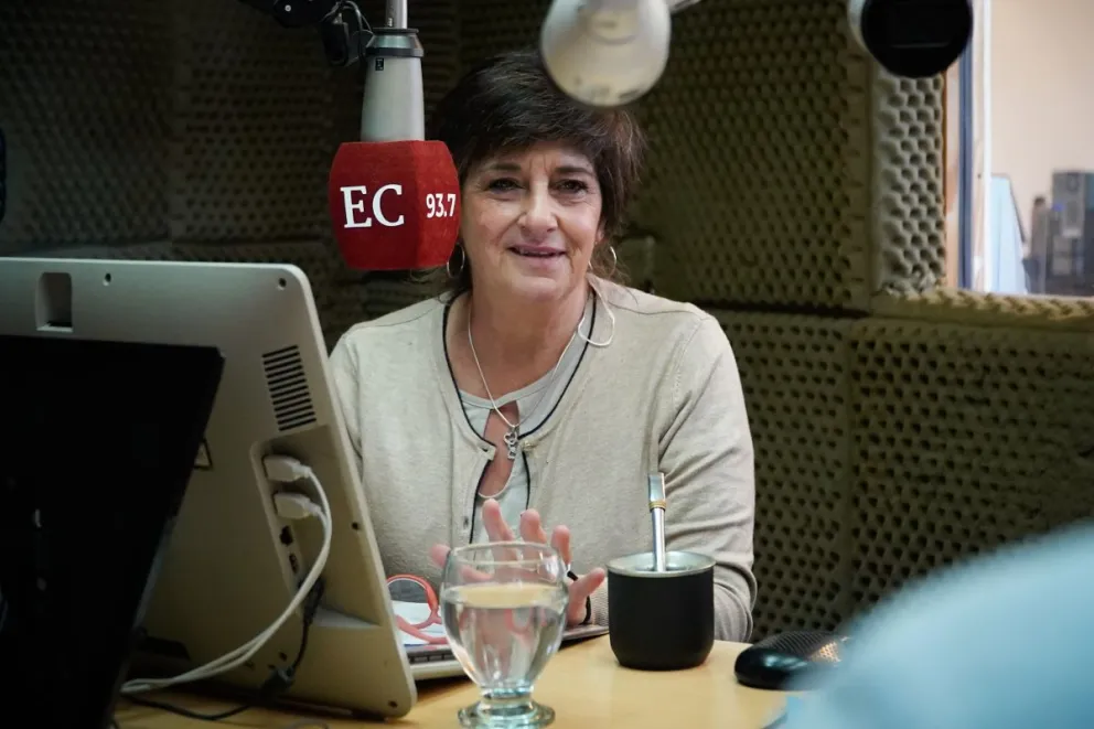 La candidata resaltó la inquietud y dedicación de los jóvenes para involucrarse de lleno en las propuestas.