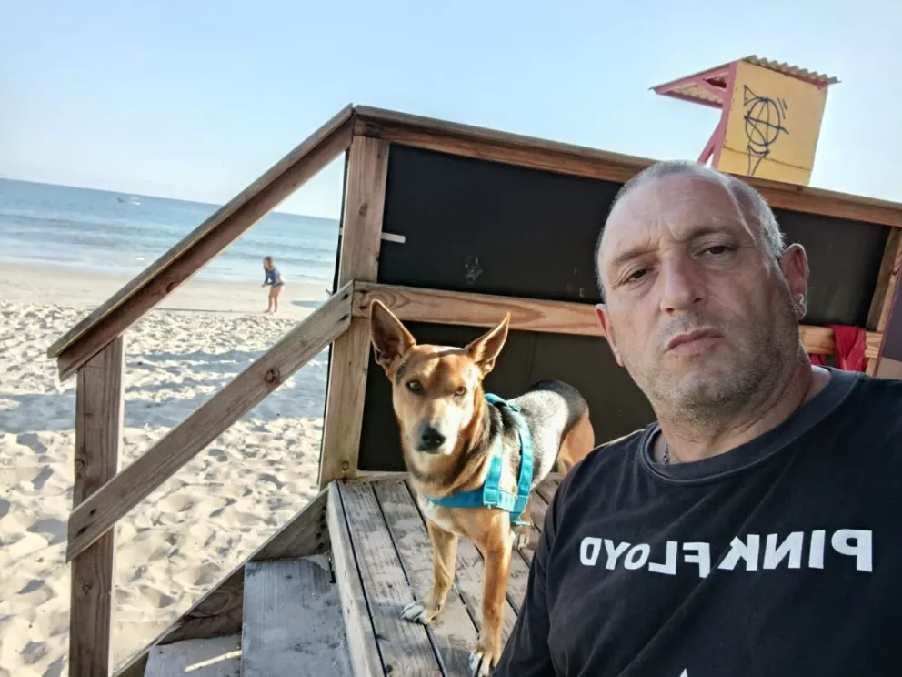 Sergio "Turquito" Suez cambió el Nahuel Huapi por las playas brasileñas.