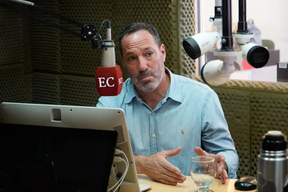Martín Govetto encabeza la lista de la alianza La Libertad Avanza. 