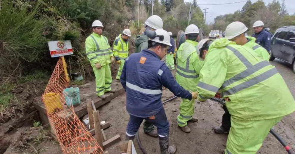 Avanzan las tareas en el oeste de la ciudad. 