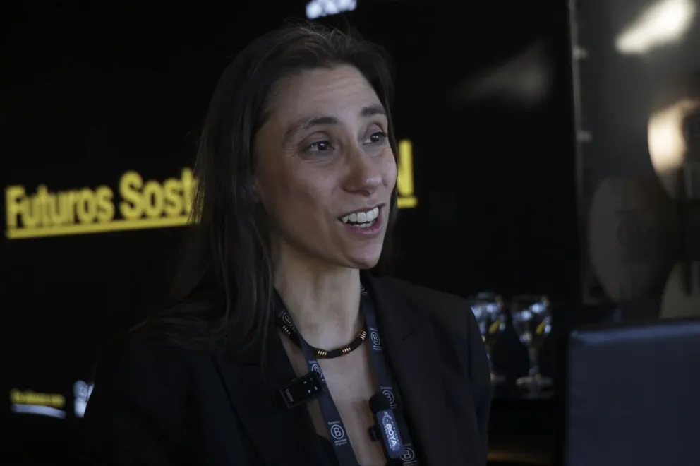 Marina Arias destacó la existencia de un empresariado local que muestra preocupación por la temática. Foto Eugenia Neme.