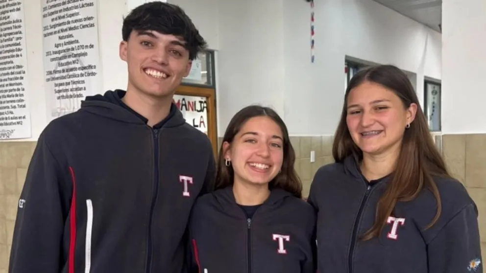 Estudiantes de 6to año del Instituto La Santísima Trinidad. Foto Villa Maria Ya 