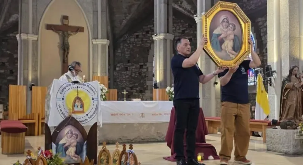 La imagen había sido destinada originalmente a un futuro santuario.