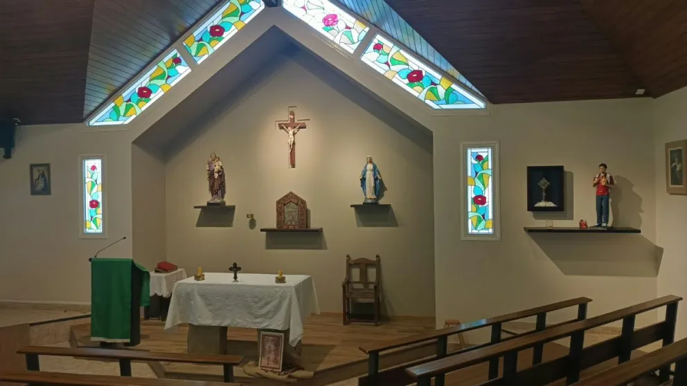 La capilla que se bendecirá. Imagen gentileza.