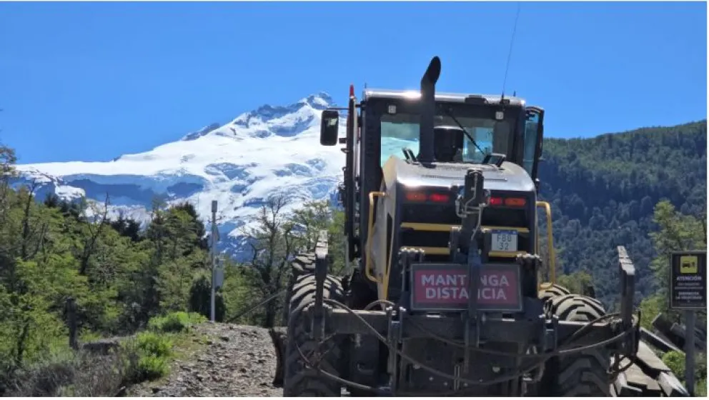 La estructura Bailey será instalada en Pampa Linda, donde la crecida del río Manso destruyó el antiguo cruce.